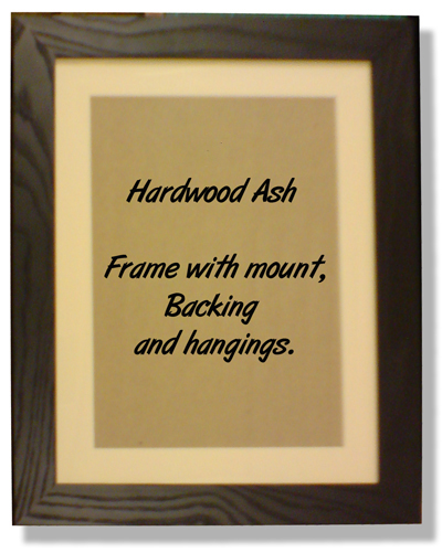 Picture Frame FSC Hardwood Ash - Click Image to Close
