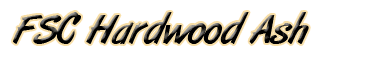 FSC hardwood ash frame